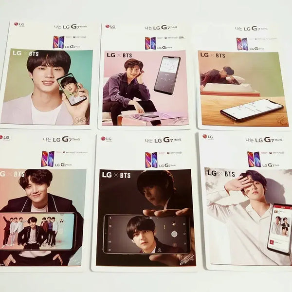 [BUNJANG] BTS LG Mini Poster Set / bts 방탄 LG 미니 포스터 LG mini posters