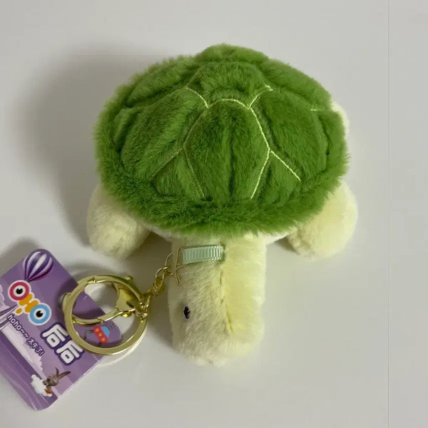 [BUNJANG] Green Turtle Plush Keychain / 귀여운 초록 거북이 인형 키링