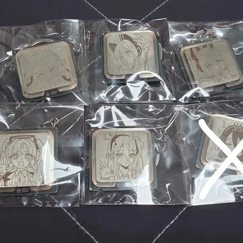 [BUNJANG] Blue Archive Game Development Department CPU Keychain / 블루 아카이브 게임개발부 CPU 키링 팝니다