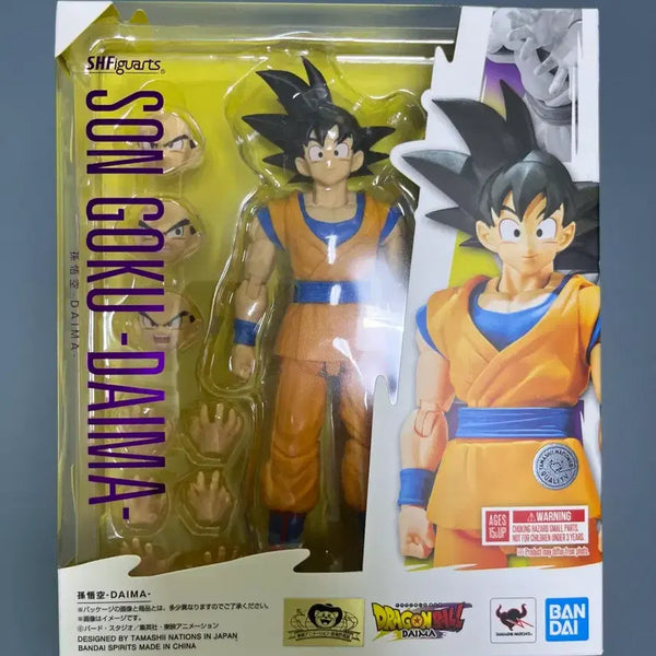 [BUNJANG] Bandai Tamashii Nations S.H.Figuarts Dragon Ball GT Goku DAIMA Unsealed / SHF 손오공 -DAIMA- 개봉 양품