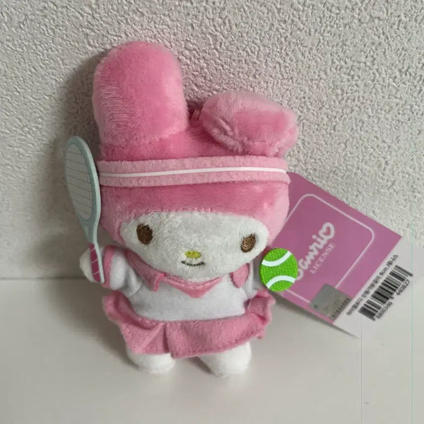 [BUNJANG] My Melody Tennis Pink Doll Keychain / 마이멜로디 테니스 핑크 인형 키링