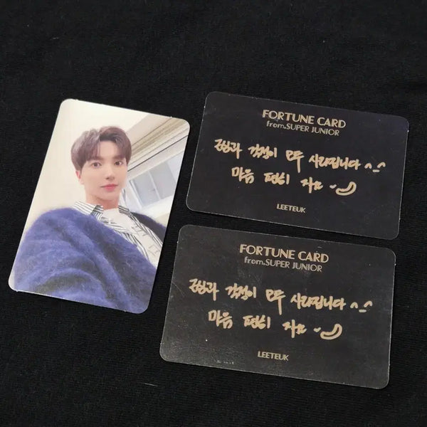 [BUNJANG] Super Junior Super Show 7 Fortune Card Leeteuk / 슈퍼주니어 슈퍼쇼7 포츈카드 이특