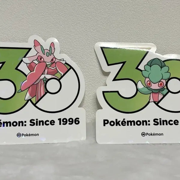 [BUNJANG] Pokemon 30th Anniversary Sticker Set - Tsareena / 포켓몬 30주년 스티커 짜랑랑 라란티스 일괄