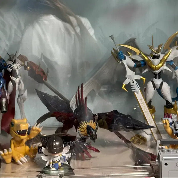 [BUNJANG] Digimon Tamers Sealed Bundle Set - Omegamon, Imperialdramon, Agumon, Gabumon, Diaboromon / 택포 28) 오메가몬, 황제드라몬, 아구몬 파피몬, 디아블로몬 개봉 양품
