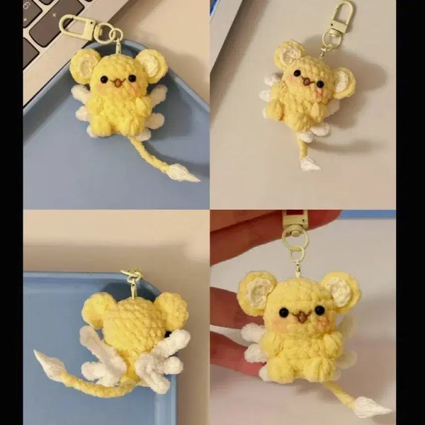 [BUNJANG] Cardcaptor Sakura Kero Hand-Knitted Keychain / #카드캡터체리# #귀여운 케로# 손뜨개키링