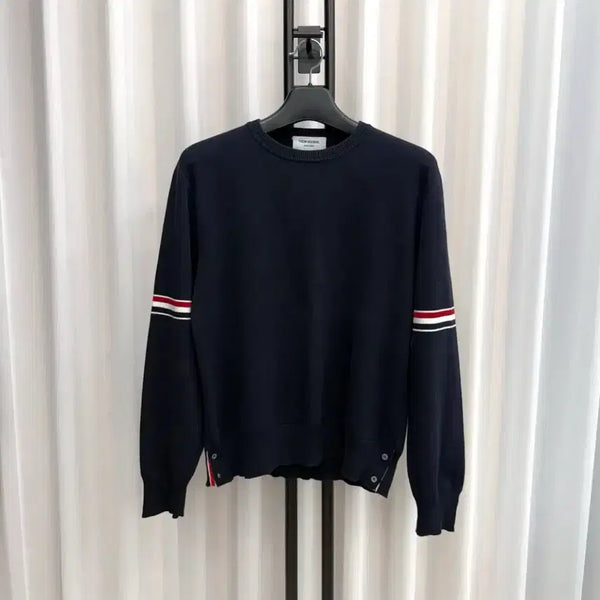 [BUNJANG] Thom Browne Milano Stitch Armband Knit Navy Size 3 / [백화점판 / 3] 톰브라운 암밴드 밀라노스티치 니트 네이비
