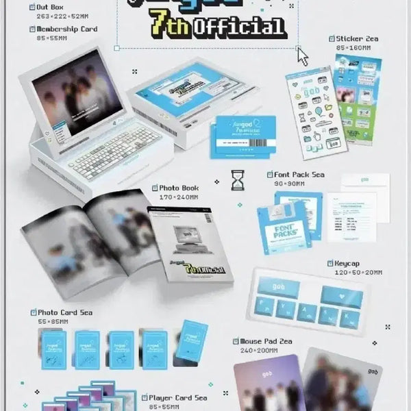 [BUNJANG] god FAN god 7th Generation Kit / 지오디 팬지오디 7기 키트 god