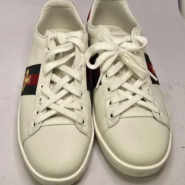 [BUNJANG] Gucci Ace Bee Embroidery Sneakers / 구찌 에이스 삼선 꿀벌 자수 스니커즈