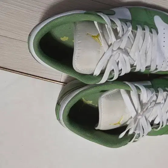 [BUNJANG] Nike Jordan Sneakers White/Green / 나이키조던