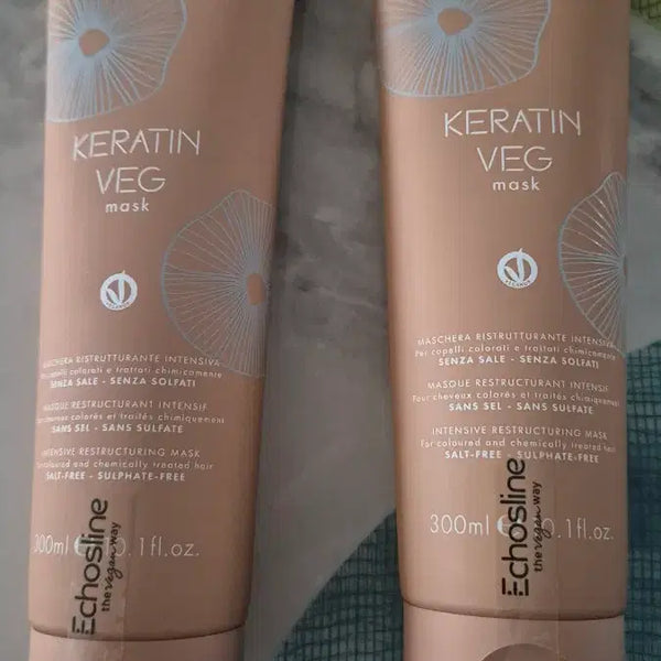 [BUNJANG] Ecosline Keratin VEG Hair Mask 300ml / (새상품)에코스라인 케라틴 VEG 헤어 마스크 300ml