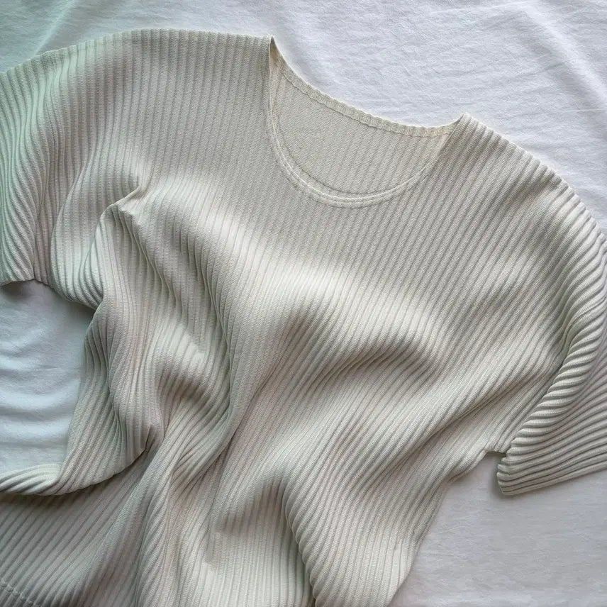 [BUNJANG] Homme Plissé Basic T-shirt Size 3 / [3] 옴므플리세 베이직 티셔츠