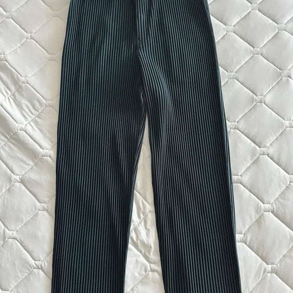 [BUNJANG] Homme Plissé Issey Miyake JF128 Pants Black / [3] 옴므플리세 JF128 팬츠 블랙