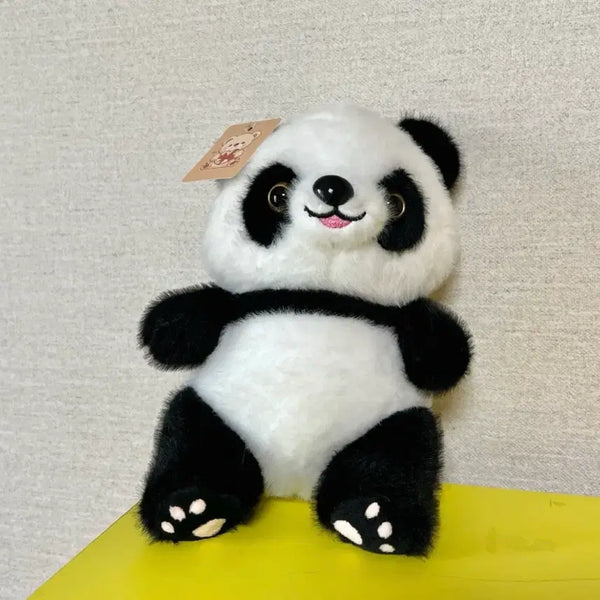 [BUNJANG] New Cute Panda Fu Bao Plush Doll (25cm) / 새상품) 귀여운 판다 푸바오 인형