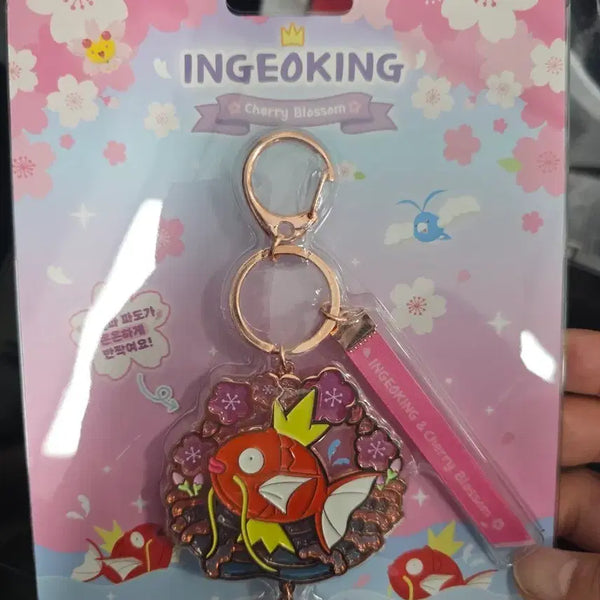 [BUNJANG] Pokemon Magikarp Cherry Blossom Shining Keychain / 포켓몬 잉어킹 체리블라썸 샤이닝 키링
