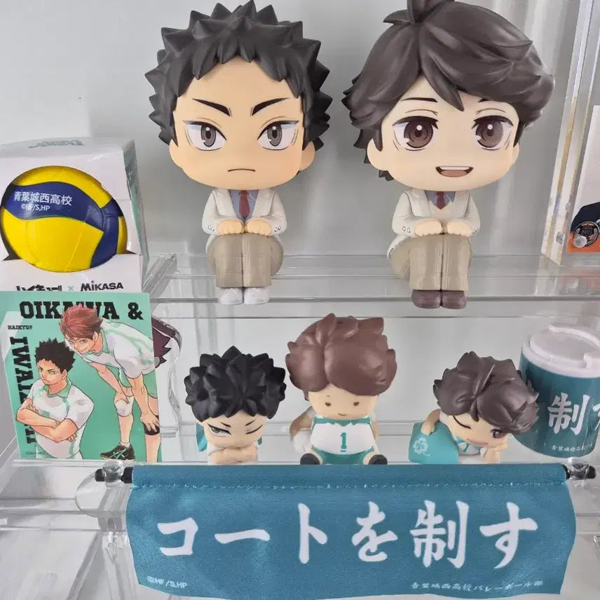 [BUNJANG] Haikyuu!! Aobajohsai Oikawa & Iwaizumi Look Up Figure Set / 하이큐 아오바죠사이 오이카와, 이와이즈미 룩업