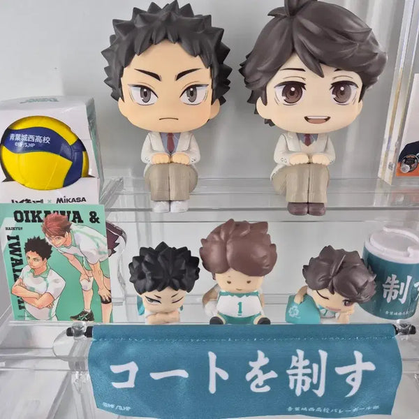 [BUNJANG] Haikyuu!! Aobajohsai Oikawa & Iwaizumi Look Up Figure Set / 하이큐 아오바죠사이 오이카와, 이와이즈미 룩업
