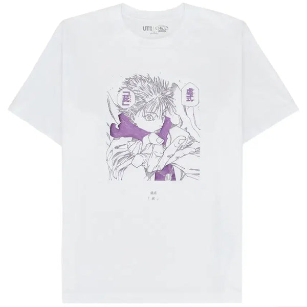 [BUNJANG] Uniqlo Jujutsu Kaisen Collaboration Short Sleeve T-Shirt / 유니클로 주술회전 콜라보 반팔 티셔츠 S M L XL