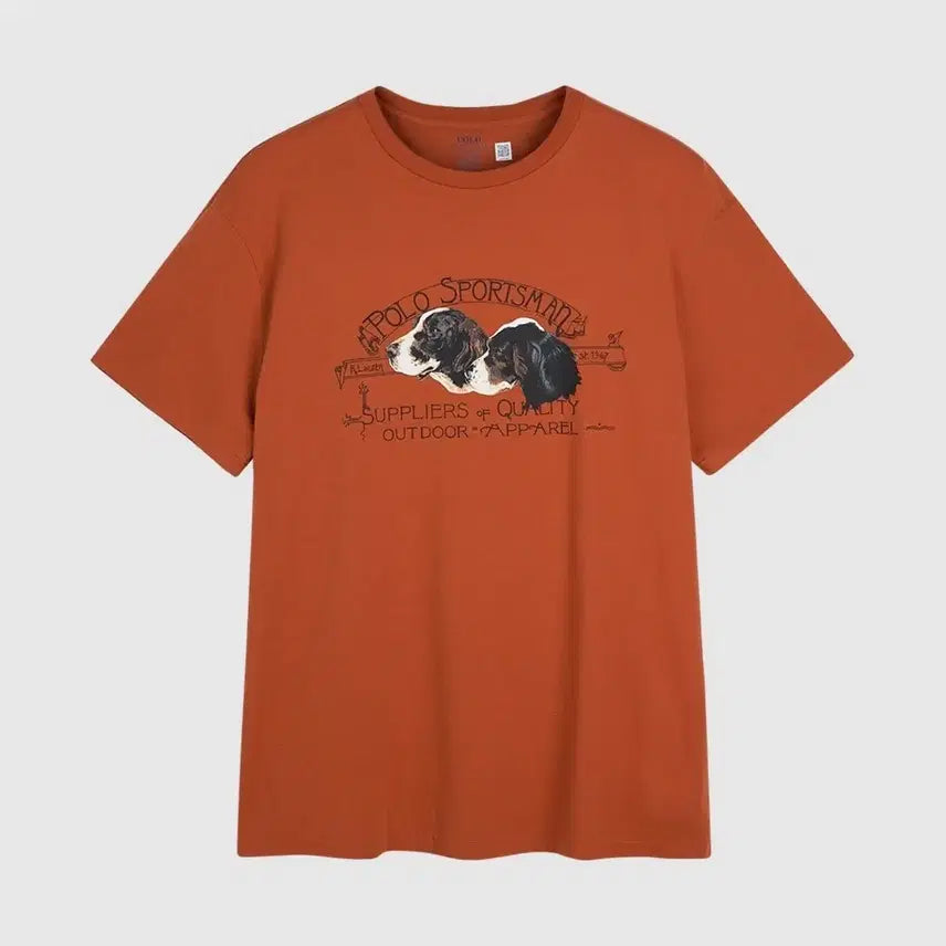 [BUNJANG] Polo Ralph Lauren Classic Fit Short Sleeve T-Shirt Orange (XL) / XL 미개봉) 폴로 랄프로렌 클래식핏 반팔 티셔츠 오렌지 105 110