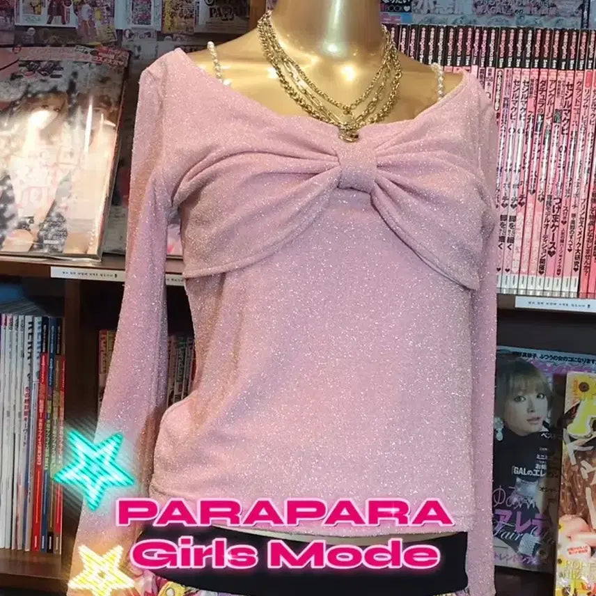 [BUNJANG] Salome RyuRyu Off-Shoulder Pearl Top / 살로메 오네갸루 RyuRyu 오프숄더 진주 펄 탑