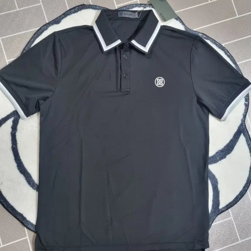 [BUNJANG] G/FORE Men's Short Sleeve Golf T-Shirt - Black (L) / 지포어 골프 남성 반팔 티셔츠(L)