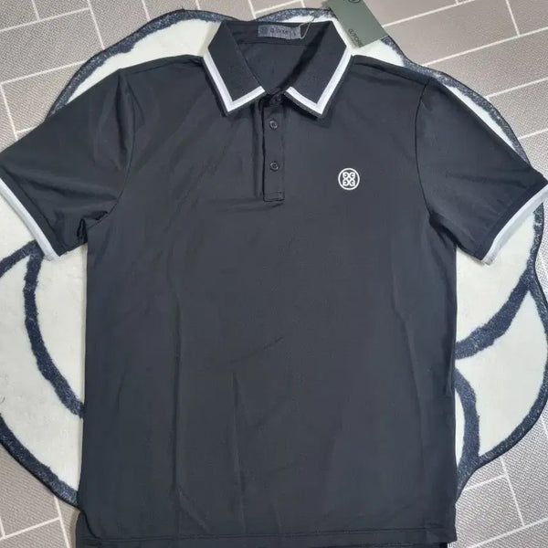 [BUNJANG] G/FORE Men's Short Sleeve Golf T-Shirt - Black (L) / 지포어 골프 남성 반팔 티셔츠(L)