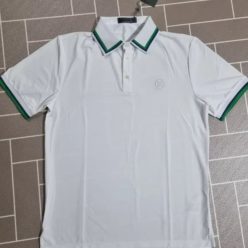 [BUNJANG] G/Fore Men's Short Sleeve Golf T-Shirt White L / 지포어 골프 남성 반팔 티셔츠(L)