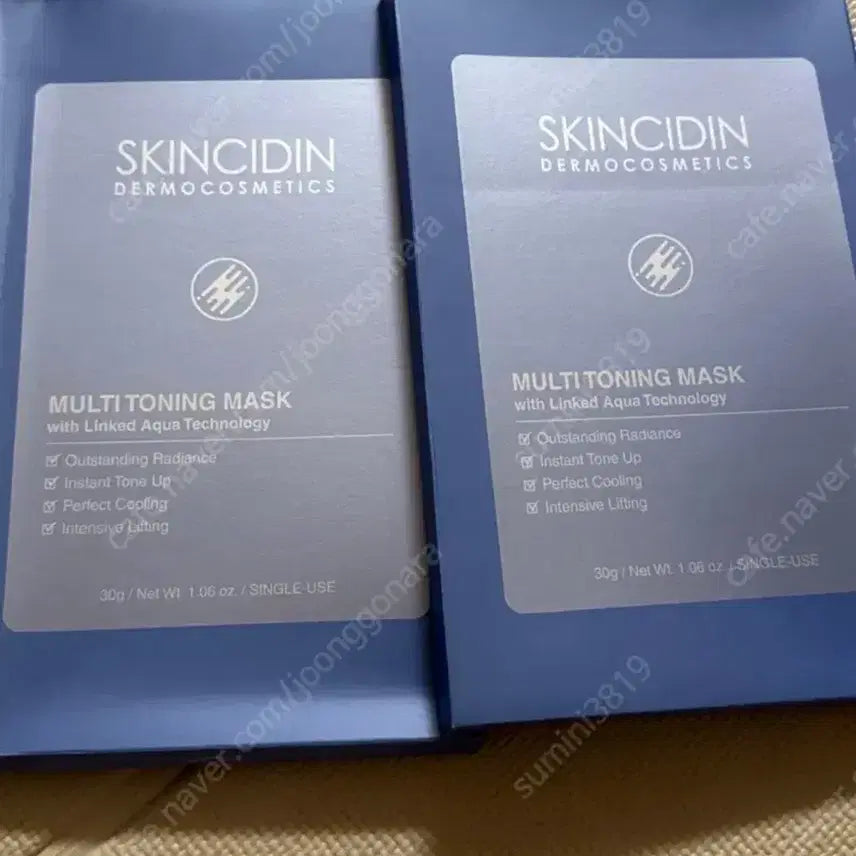 [BUNJANG] Skin & Sid Korean Multitoning Mask Pack / 스킨시딘 멀티토닝 마스크팩 판매해요