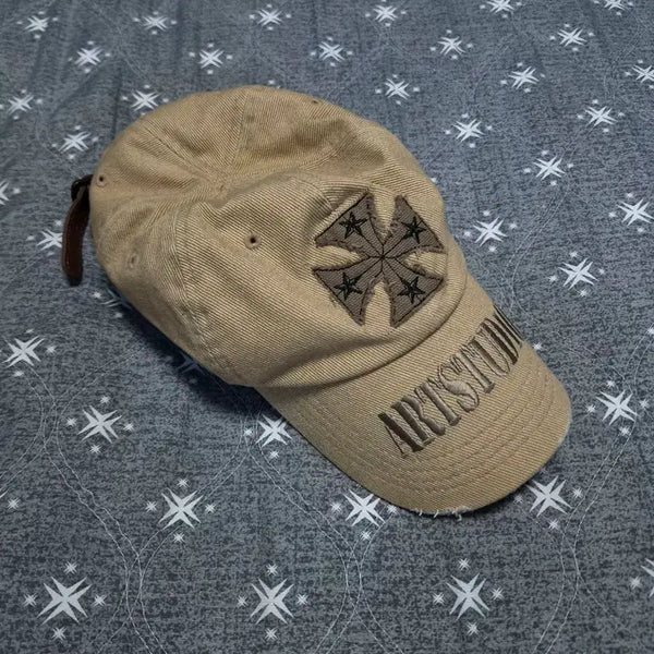 [BUNJANG] ETCE Cross Ball Cap Beige M First Edition / 이티씨이 크로스 볼캡 베이지 M 초판
