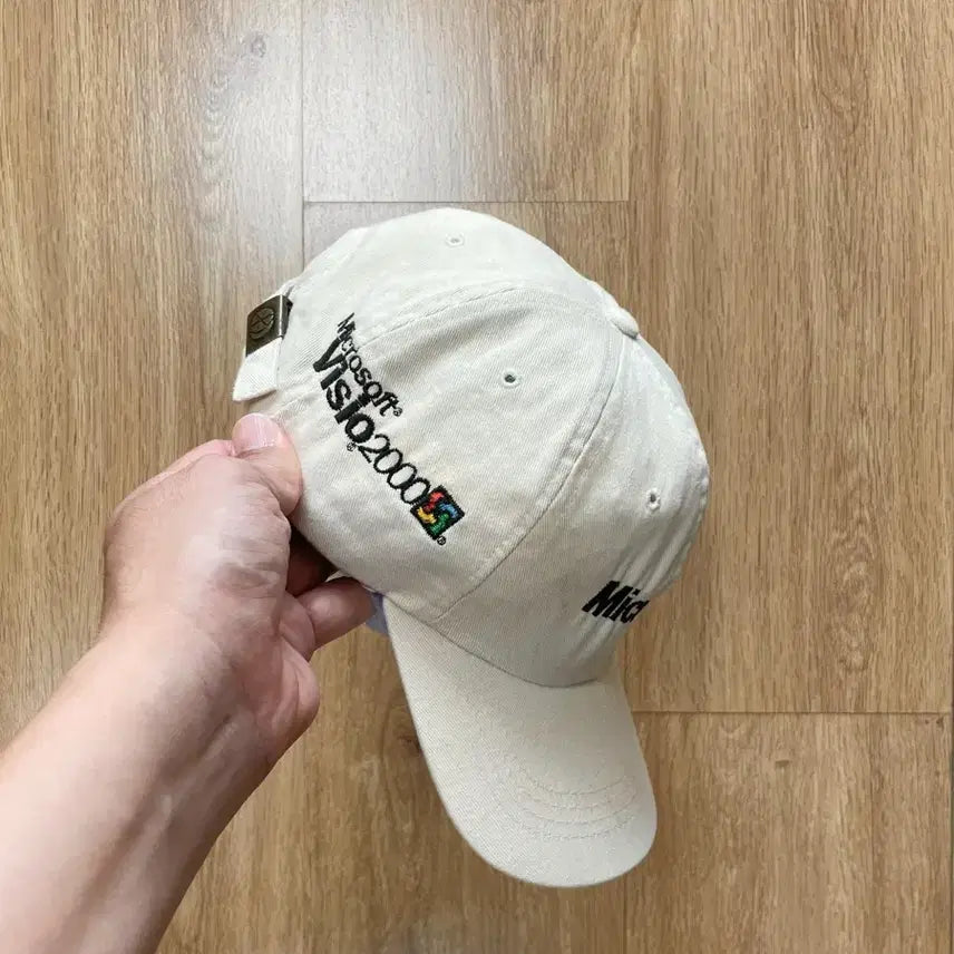 [BUNJANG] Microsoft Windows 'Y2K 00s Vistapro Project' Vintage Ball Cap / y2k 00s 마이크로소프트 윈도우 비슬로 프로젝트 빈티지 볼캡 모자