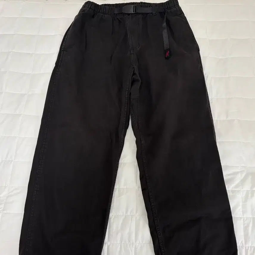 [BUNJANG] Gramicci Black Cotton Pants Belt C734 / [M] 그라미치 블랙 코튼 팬츠 벨트 Gramicci C734