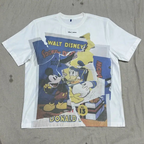 [BUNJANG] Ader Error x Disney Mickey Mouse Graphic T-Shirt / 아더에러 디즈니 미키마우스 반팔 S