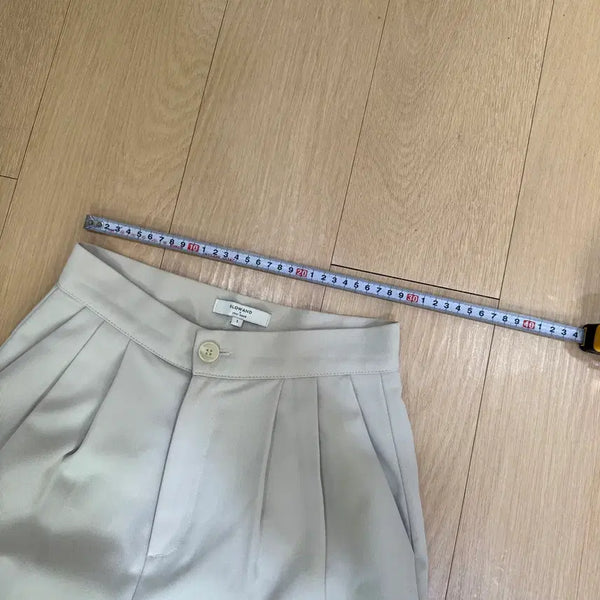 [BUNJANG] SLOWAND Ivory Slack Pants Size 1 / SLOWAND 슬랙스 바지 아이보리