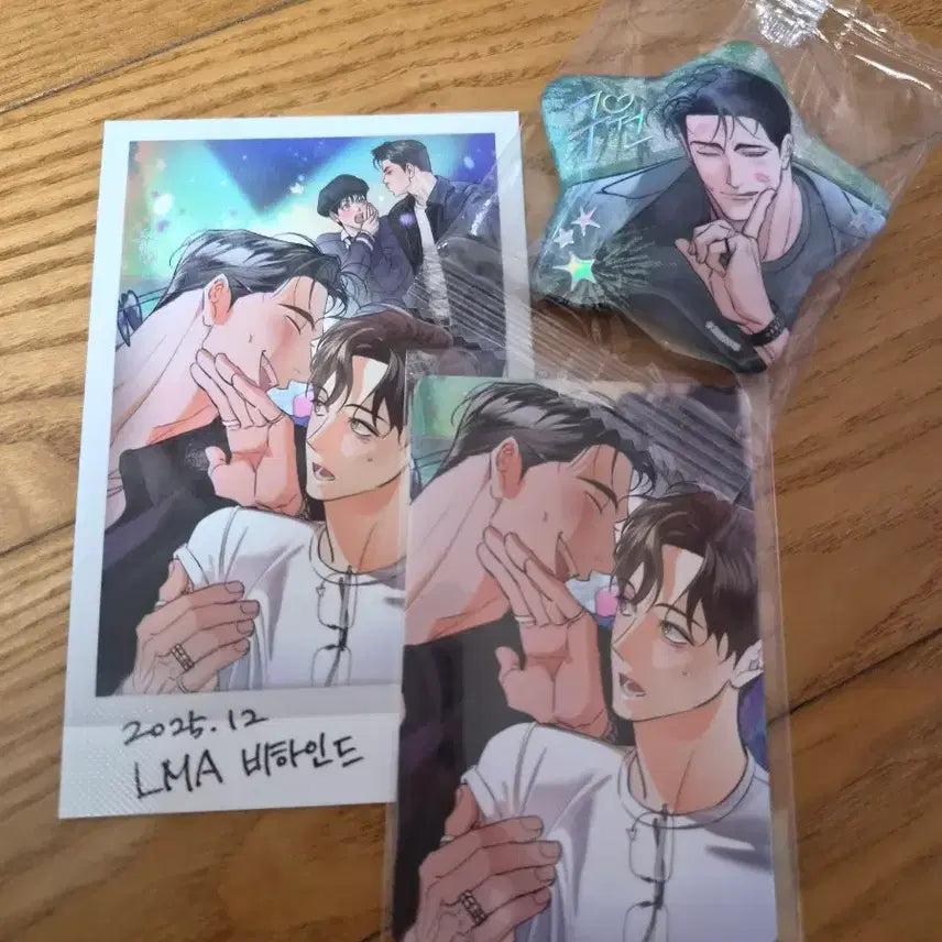 [BUNJANG] Resin Sparkles Signature Pop-up Can Badge & Random Photocard / 레진 스파클즈 시그 팝업 캔뱃지 시포개 랜덤 스냅팩 포카 양도