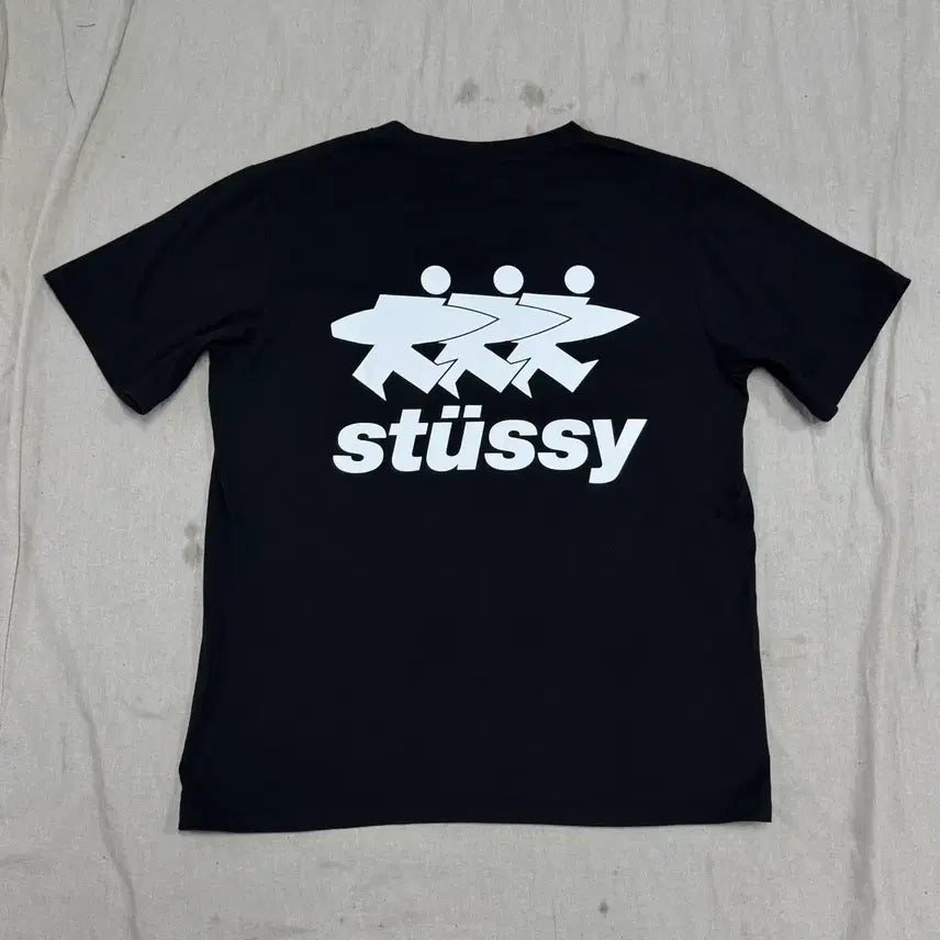 [BUNJANG] Stussy Surf Backprint Short Sleeve T-Shirt Size L / 스투시 서프 백프린팅 반팔 L