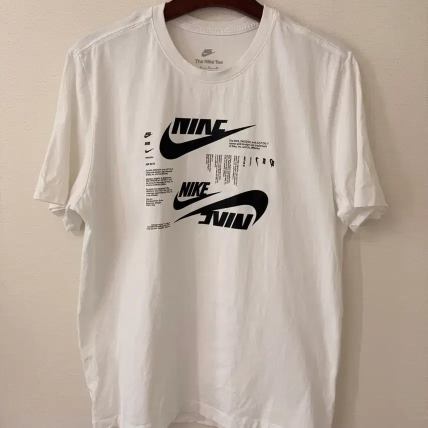 [BUNJANG] Nike Just Do It White T-Shirt Size 105 / 나이키 JUST DO IT 흰색 반팔 티셔츠  105