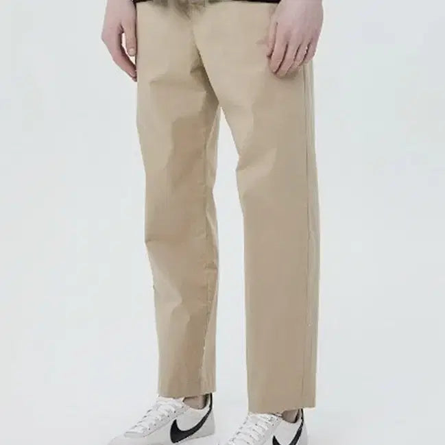 [BUNJANG] Men's Relaxed Fit Summer Banding Slacks Pants / 새옷 남성면바지34 여유핏 밴딩 여름 스판 남자 바지