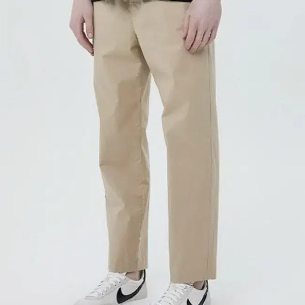 [BUNJANG] Men's Relaxed Fit Summer Banding Slacks Pants / 새옷 남성면바지34 여유핏 밴딩 여름 스판 남자 바지