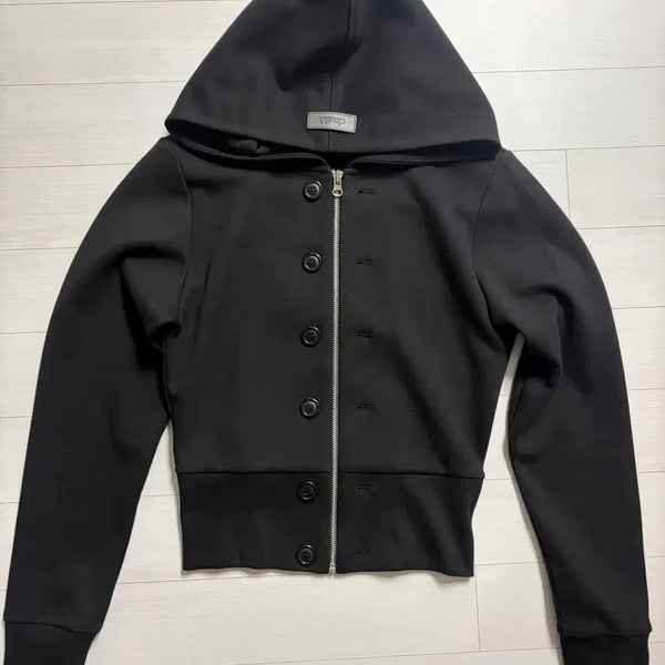[BUNJANG] Clatata Hooded Zip-up Black / 원가8.9) 클라따 후드집업 블랙