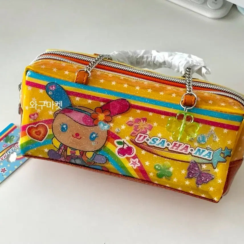 [BUNJANG] Usahana Hawaiian Pouch / 우사하나 고전 파우치 일본정품 하와이안 필통 보부상 산리오