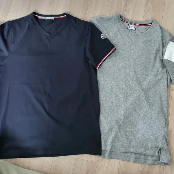[BUNJANG] Moncler Men's T-Shirt (M) / 몽클레어 남성 반팔 티셔츠 m