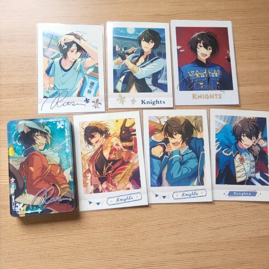 [BUNJANG] Ensemble Stars! Ritsu Sakuma Pashacard & Mini Mascot Set / 앙스타 리츠 파샤,유사코롯타 일괄 판매