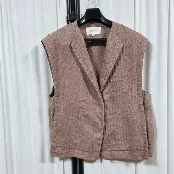 [BUNJANG] JS Studio Linen Vest (Size 55) / 지스튜디오린넨조끼(55)