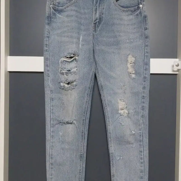 [BUNJANG] Distressed Jeans / 찢어진 청바지 S 판매해요