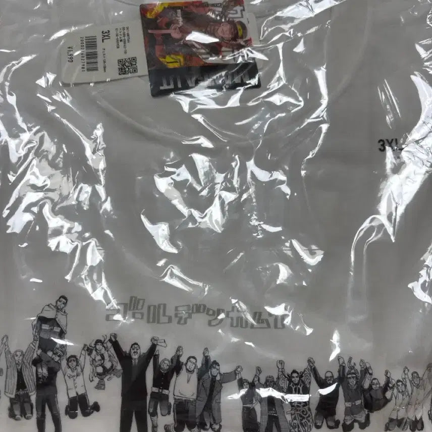 [BUNJANG] Uniqlo Golden Kamuy Graphic T-Shirt (3XL, Sealed) / 3xl 티셔츠 새상품 미개봉 골든카무이 유니클로