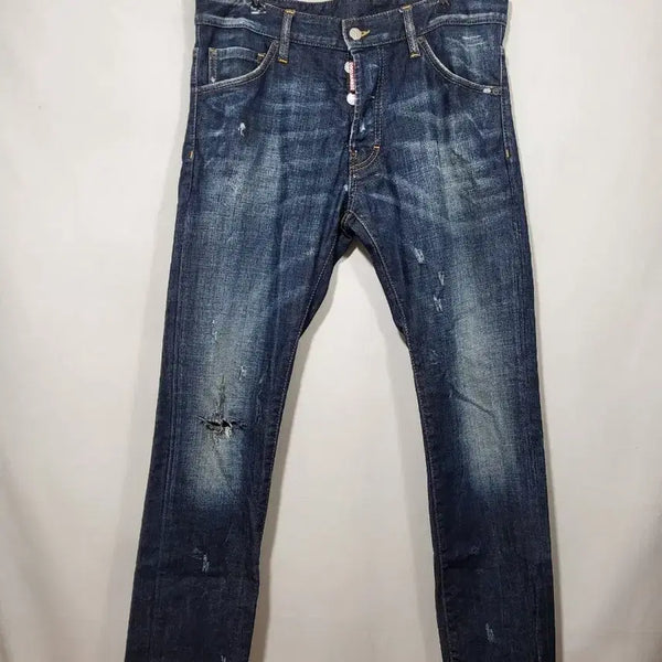 [BUNJANG] Dsquared2 Stretch Denim Jeans Size 33 / 디스퀘어드2 스판 데님 청바지 48 정품