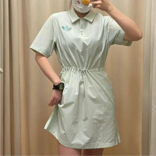 [BUNJANG] Adidas Original Short Sleeve Collar Dress XS / 정품)아디다스 반팔 카라 원피스 XS