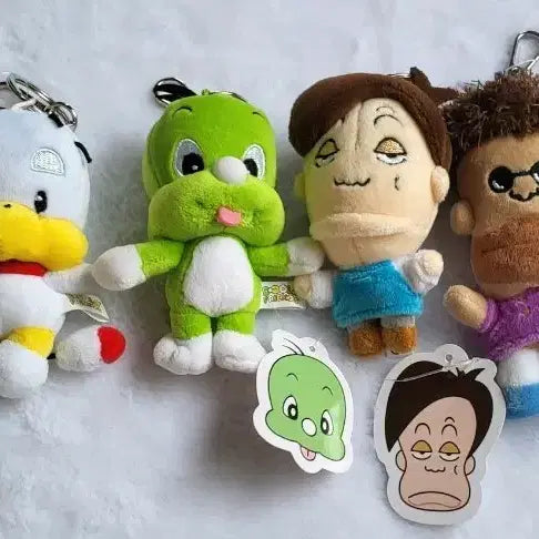 [BUNJANG] Dooly Character Keychain Set Bundle / 새상품) 둘리캐릭터 인형 키링 세트 (일괄)