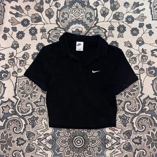[BUNJANG] Nike Black PK Short Sleeve T-Shirt / 나이키 블랙 pk반팔