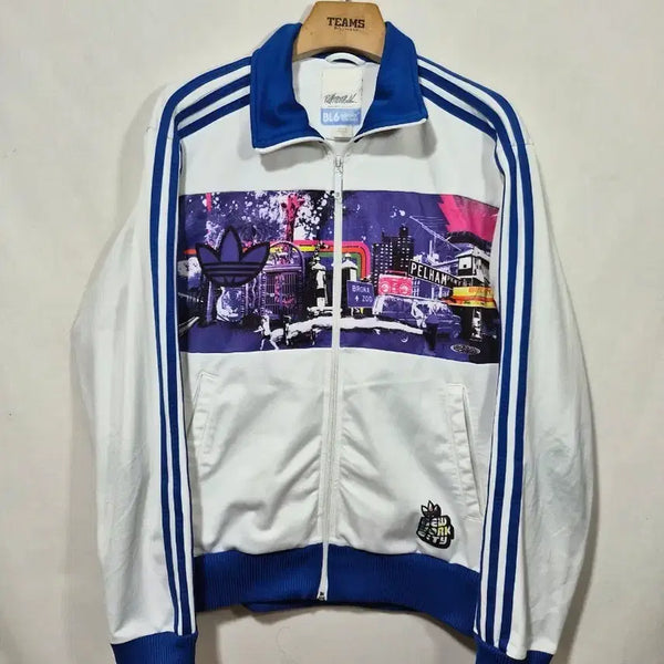 [BUNJANG] Adidas x Bill Mc Mullen Bronx NYC Track Top / 아디다스 빌맥뮬렌 브롱스 뉴욕시티 트랙탑 정품