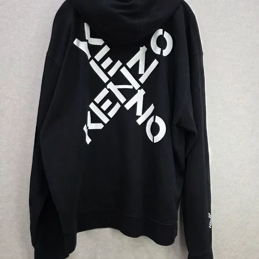 [BUNJANG] Kenzo Big Logo Oversized Hoodie / 겐조 빅로고 오버핏 후드티 KENZO